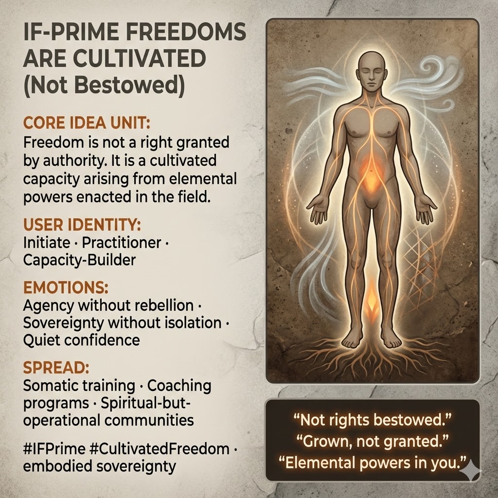 Cultivating Freedom - Growing